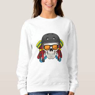 Skal med solglasögon och inlineskal t shirt