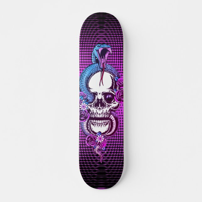 Skal med Viper Mini Skateboard Bräda 18,5 Cm (Framsida)