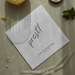 Skål! Minimal valfri tillfällen cocktail Pappersservett