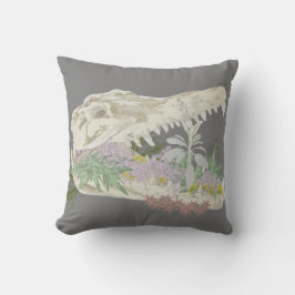 Skal och blomkuddar kudde