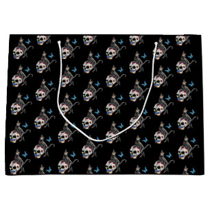 Skal och fjäril av day of the dead