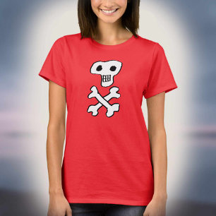 Skal- och korsbenskonstruktion t shirt