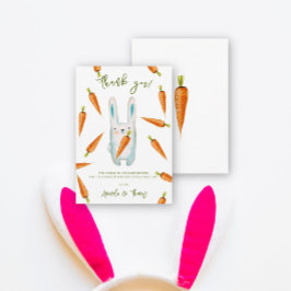 Skål och morötter, babydusch - tack