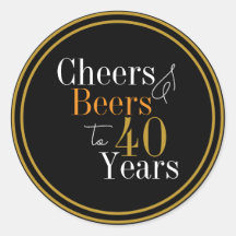 Skål och öl 40 år modern design