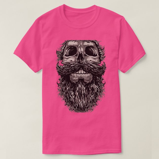 Skal och skägg t shirt (Design framsida)