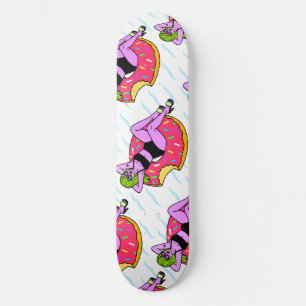 skal- och tarmdäck skateboard bräda 21,5 cm
