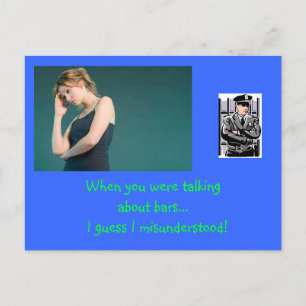 Skål på din kompis med humoristiskt vykort! vykort