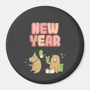 Skål på en ny start! magnet