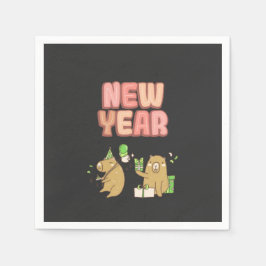 Skål på en ny start! pappersservett