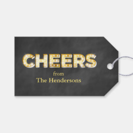 Skål på Märkre i Chalkboard Gift Presentetikett