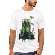 Skål på St. Patrick's Day! Beer Illustration