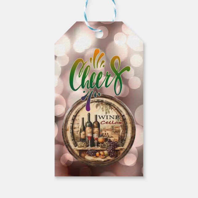 Skål Presentetikett (Baksidan)