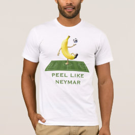 Skal som en mästare Rolig anpassad bananfotboll T Shirt