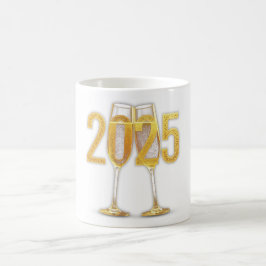 Skål till 2025 Mugg