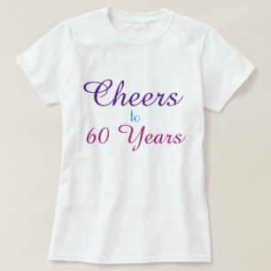 Skål till 60 år t shirt