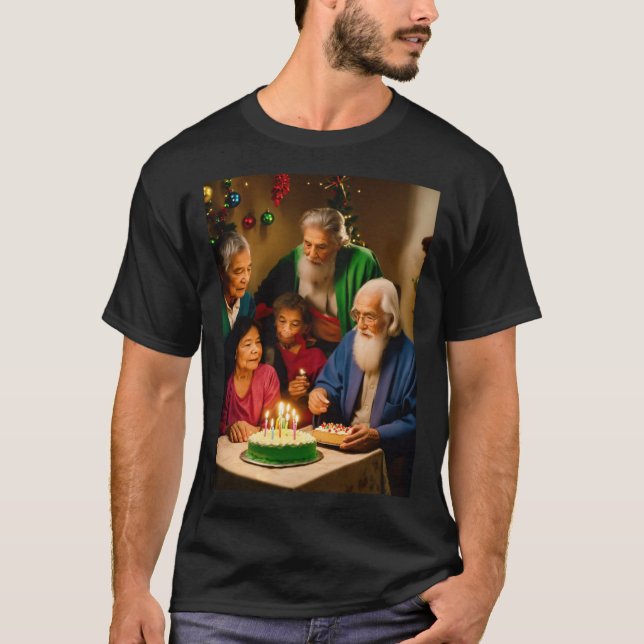 Skål till ett annat år! Vuxen Birthday T-Shirt (Framsida)