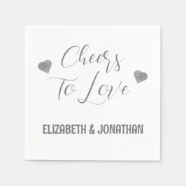 Skål till Kärlek Pappersservett