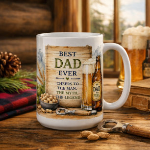 Skål till Pappa: Mannen, Myten, Legenden Kaffemugg