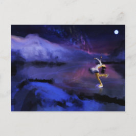 Skal under vykort för norra Ljus