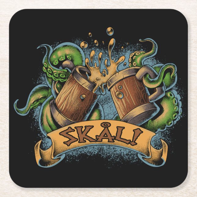 SKÅL  UNDERLÄGG PAPPER KVADRAT (Framsidan)