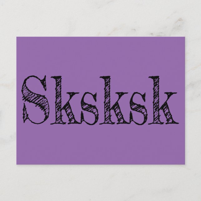 skal vykort (Framsida)