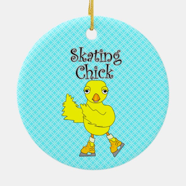 Skala Chick Julgransprydnad Keramik (Baksidan)