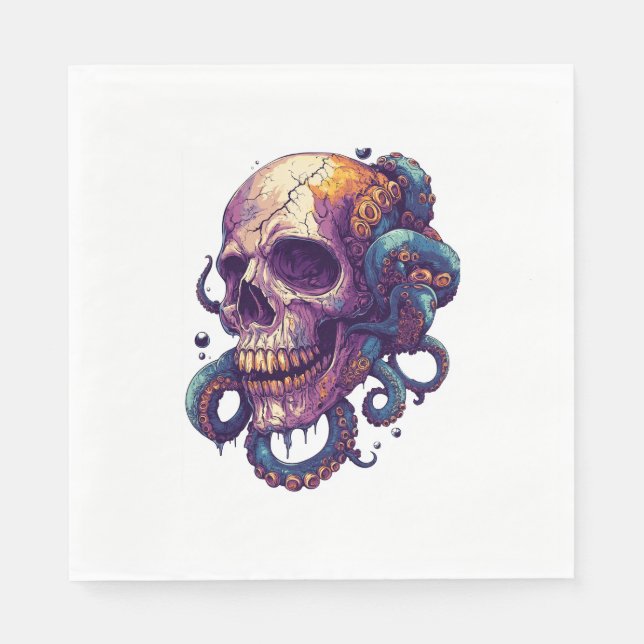 Skala från djupet pappersservett (Framsidan)