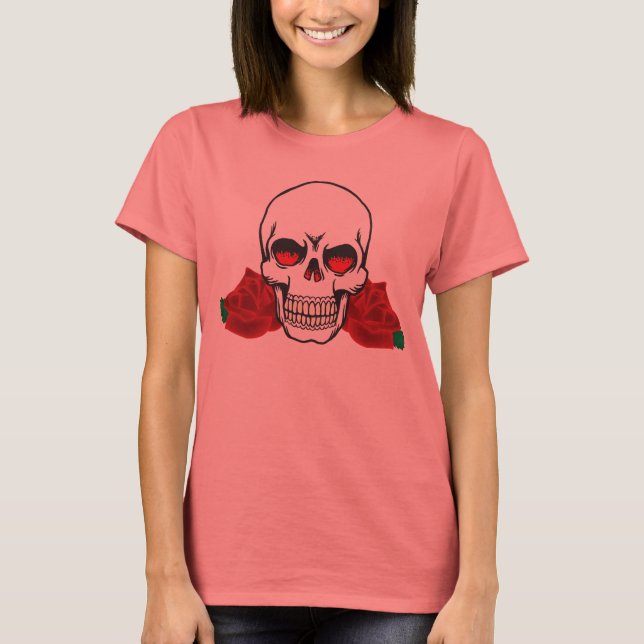 Skala med Anpassadet Ro Tattoo Design Shirt Tee Shirt (Framsida)