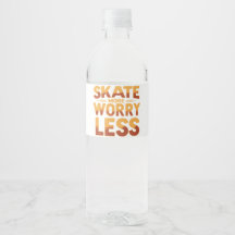 Skala mer, oroa dig mindre retro-skateboardingcita