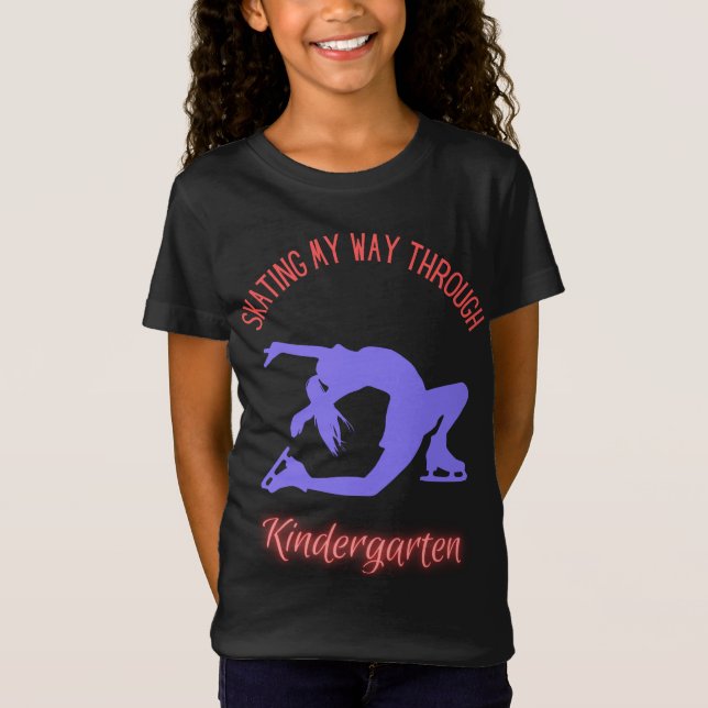 Skala mig genom Kindergarten T-Shirt (Framsida)