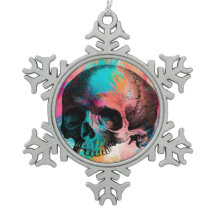 Skala skal med färgstark boho-bakgrund