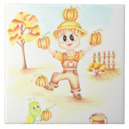 Skala upp gingerpojke kakelplatta