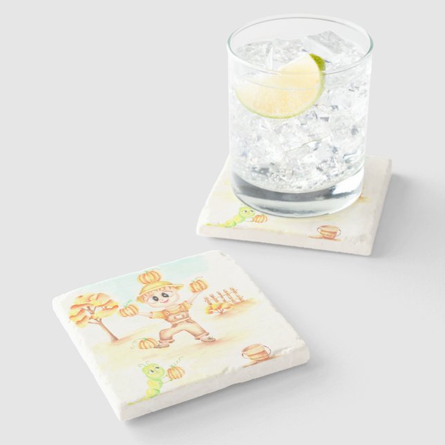 Skala upp gingerpojke stenunderlägg (Sidan)