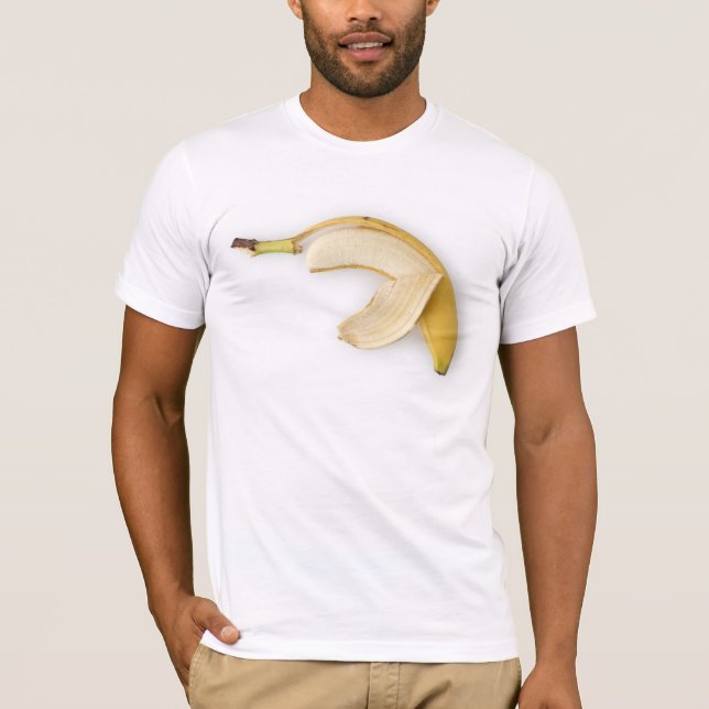 Skalad banan tee shirt (Framsida)