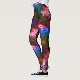 Skalad bläckfisk på lax leggings