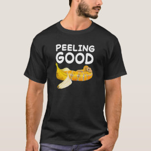 Skalad Bra Banana Boll Python Snake Rept T Shirt