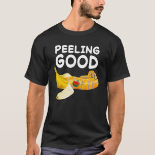 Skalad Bra Banana Boll Python Snake Rept T Shirt