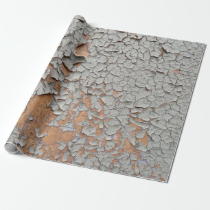 Skalad grått-vägg presentpapper