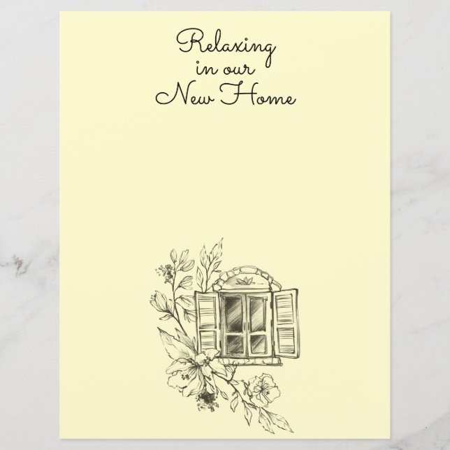 Skalad källfönsterskrapbok Papper (Framsida)