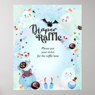 Skalad raffel poster