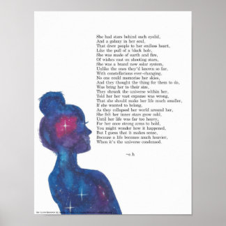 Skalad Starlight-Poster Poster