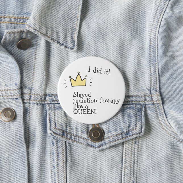 Skalad strålbehandling som en drottning! Cancervår Knapp (In Situ)