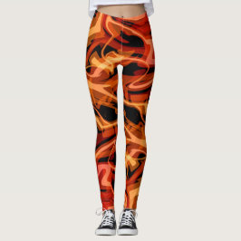 Skalade ägg och paprika leggings