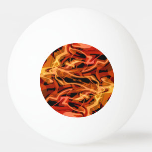 Skalade ägg och paprika pingisboll