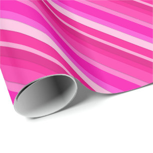 Skalade kandiser - rosa och fuchsia presentpapper
