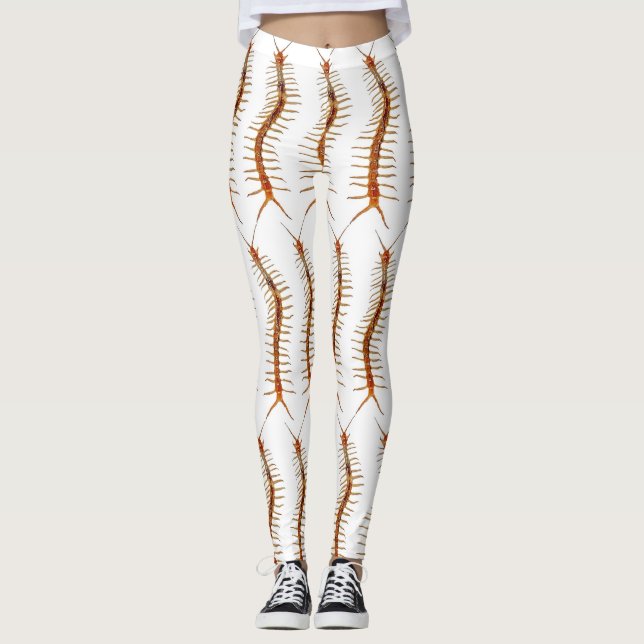 Skalade skinn av Centipede Leggings  (Framsida)