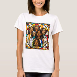 Skalade tak och målade glasdrömmar t shirt