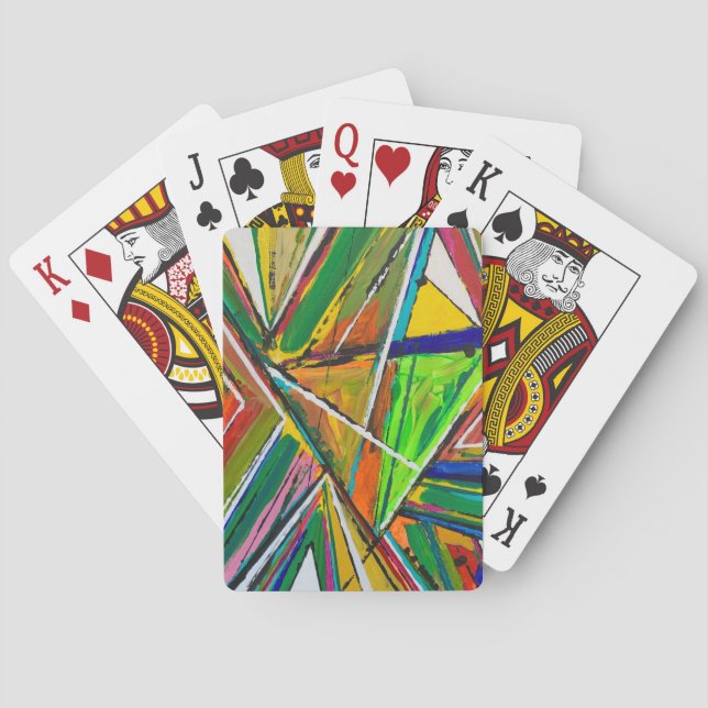 Skalade uppspelningskort casinokort (Baksidan)
