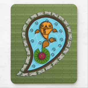 Skalar Goldfish Mousepad Musmatta