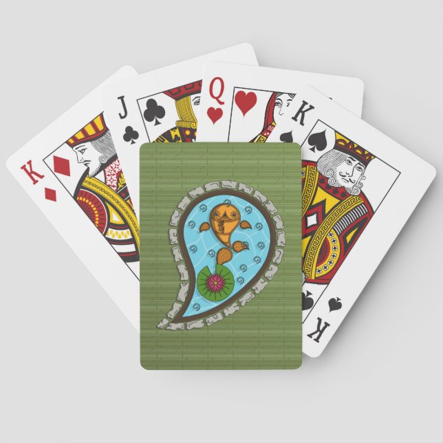 Skalar Guldfish Classic-uppspelningskort Casinokort (Baksidan)